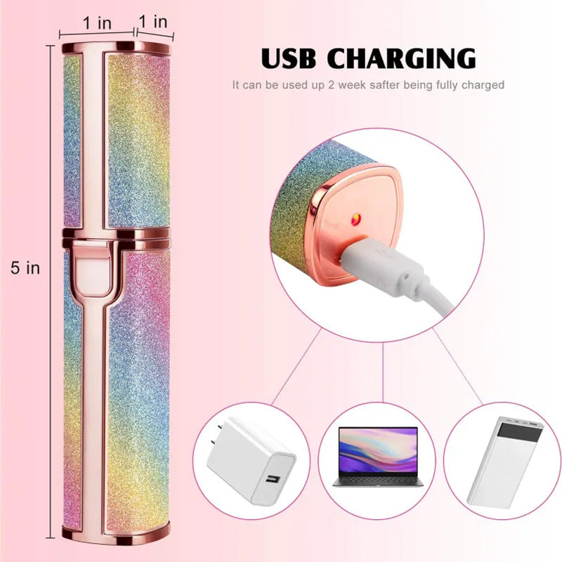 Rainbow Flawless & Painless Face Hair Remover