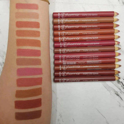 Flormar Matter Lipstick - Pack of 12