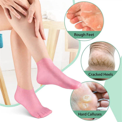 Silicone Moisturizing Gel Sock | 1 Pair