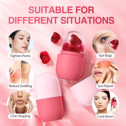 Silicone Face Ice Roller