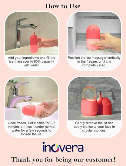 Silicone Face Ice Roller